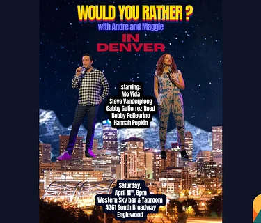 Would You Rather Comedy Show at Western Sky Bar & Taproom TICKETED SHOW