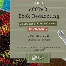 ACOTAR Book Bedazzling