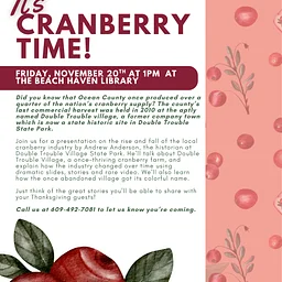 It's Cranberry Time!