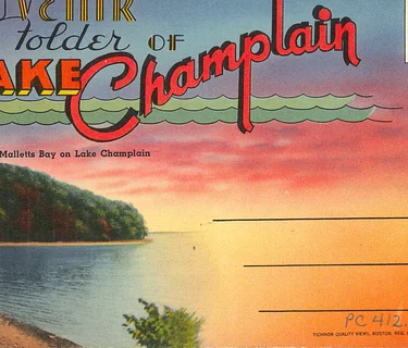 Collections Corner: Historic Postcards of Lake Champlain 