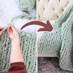 WORKSHOP (2-PART): "Finger-Knitting a Throw Blanket" @ Art of the Lakes Gallery, Battle Lake
