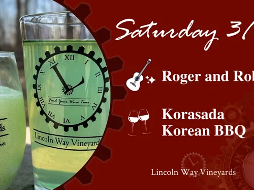 Saturday Tunes and Food with Roger ’n Robin and Korasada Korean BBQ