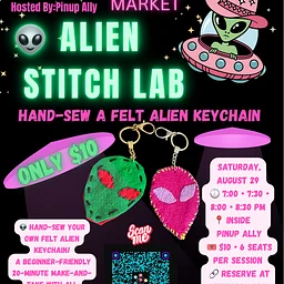 Pinup Ally: Alien Stitch Lab