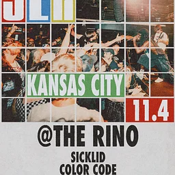 JER with special guests SICKLID and Color Code