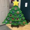 Xmas in July! Tipsy Tree Wine Holder Wood Tree Just $25!