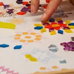 Mosaic Tile Candleholders