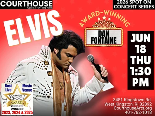 ELVIS – Award Winning Dan Fontaine – 6/18/26 THU 1:30PM