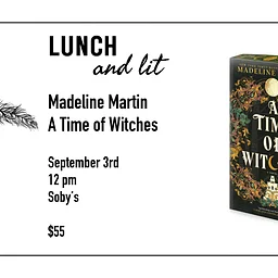 Lunch and Lit with Madeline Martin