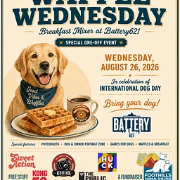 Waffle Wednesday - International Dog Day at Battery621