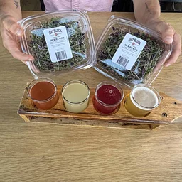 Post Farmer’s Market Pints & Greens