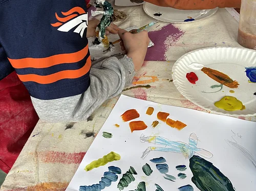 After School Art Play: April