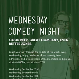 😂 Wednesday Comedy Night: Laughs + Cold Beer
