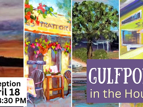 3rd Saturday - Gulfport in the House featuring DRV Gallery Artists