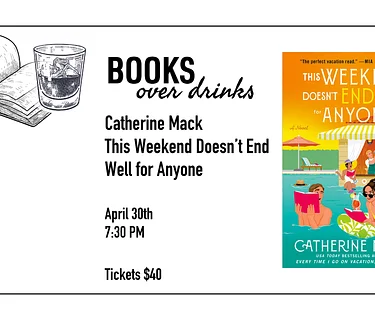 Books Over Drinks with Catherine Mack