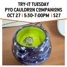 Try It Tuesday: Paint Your Own Cauldron Companions