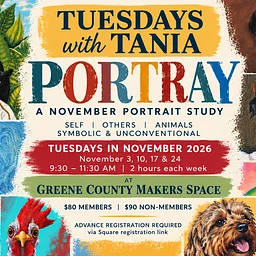Tuesdays with Tania “PORTRAY” November