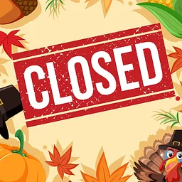 Closed for Thanksgiving