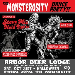 Live Music: The Monsterosity Dance Party & Costume Contest