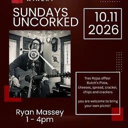 Sunday Music Uncorked with Ryan Massey Live