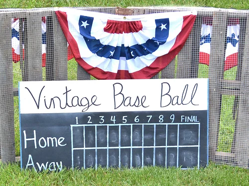 Vintage Baseball Game