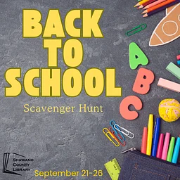 Back to School Scavenger Hunt