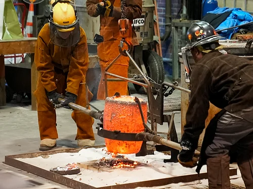Third Friday Aluminum Pour - April