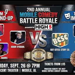 Mobile Comedy Battle Royale presented by High 5 Printing