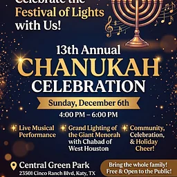 13th Annual Chanukah Celebration