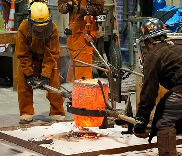 Third Friday Aluminum Pour - April