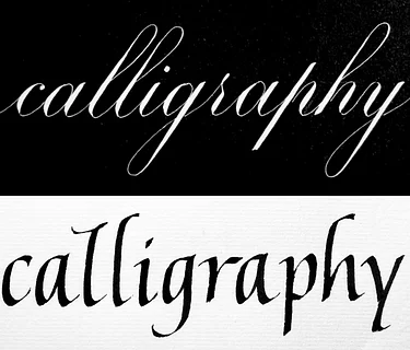 A Beginner’s Day of Calligraphy
