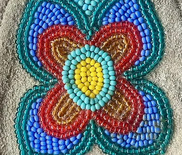 Craft Lab: Rosette Beading with Lane Stitch