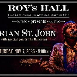 Brian St. John new album release show featuring The Harrisons