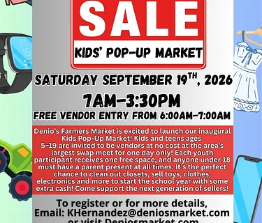 Kids’ Pop-Up Market