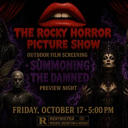 Double Feature: Rocky Horror Picture Show Outdoor Movie Event + Summoning the Damned Preview
