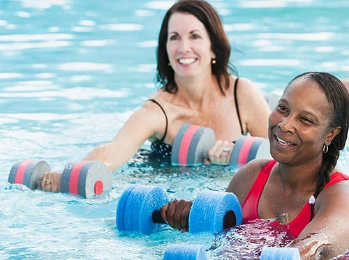 Water Aerobics: Tri Hard and Survive