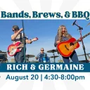 Bands, Brews, & BBQ: Rich & Germaine