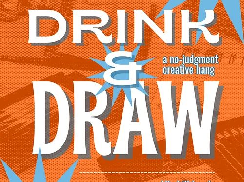 Drink and Draw with Mashall Sharma!