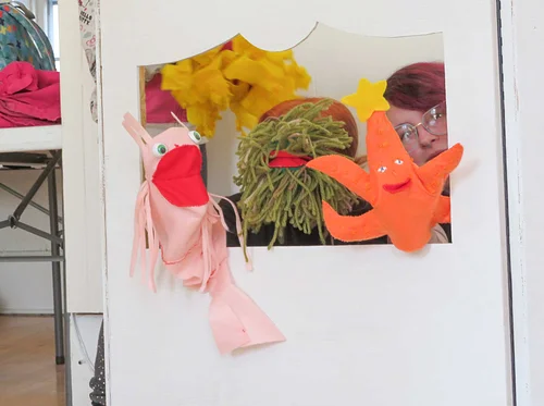 Maritime Craft Workshops for Teens—Tide Pool Friends Puppets or Pillows