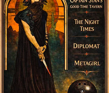 LIVE SHOW: Cap'n Stan's Good Time Tavern, The Night Times, Diplomat, Metagirl & The Earth Passengers