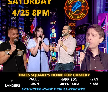 NYC Stand-Up | Sat, April 25th @8 PM