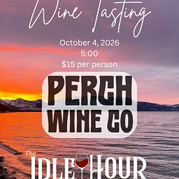 Wine Tasting with Perch Wine Co