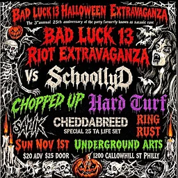 Bad Luck 13 Riot Extravaganza