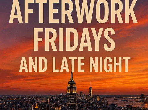 Rooftop AFTERWORK FRIDAYS and LATE NIGHT @230 Fifth Rooftop