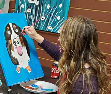 Paint your Pet In Studio Sip and Paint Class