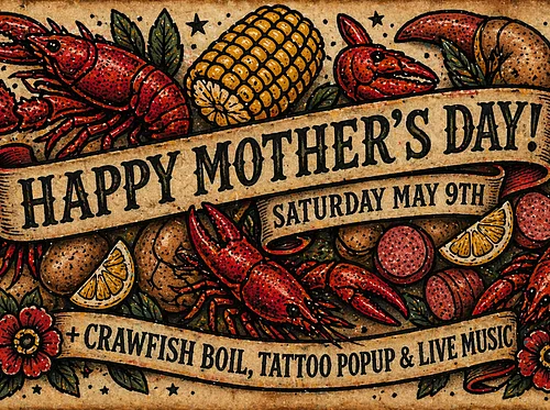 Mother’s Day Weekend: Crawfish, Tattoos & Sunday Market in Denver
