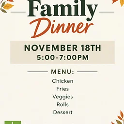November Family Dinner