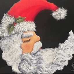 Acrylic Painting with Pat Smelkoff: Sleeping Santa
