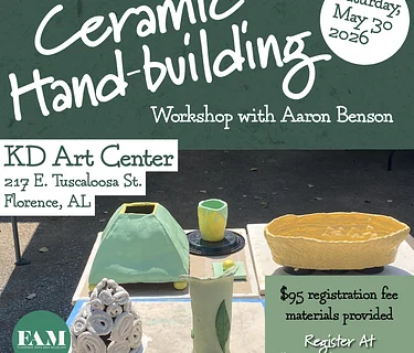Ceramics Hand-building Workshop with Aaron Benson