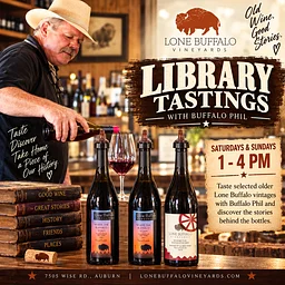 LIBRARY TASTINGS W/BUFFALO PHIL