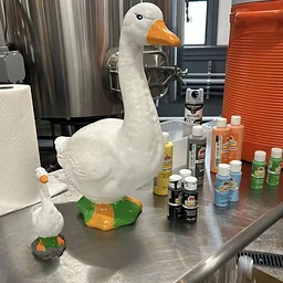 Porch Goose Painting
